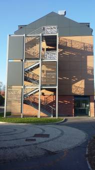 ESCALIER 3 ETAGES PMR ERP ETAB SCOLAIRE 